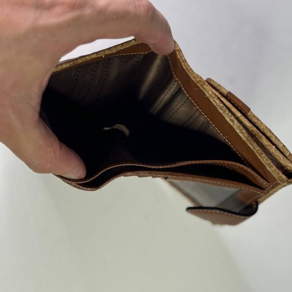 Salvatore Ferragamo Snakeskin Small Wallet - Picture 6 of 6